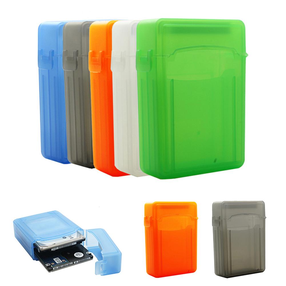Antistatisk 2.5 tommer sata ide hdd beskyttelse opbevaringsboks til ekstern 2.5 harddisk / øretelefon / u disk harddisk sag sort