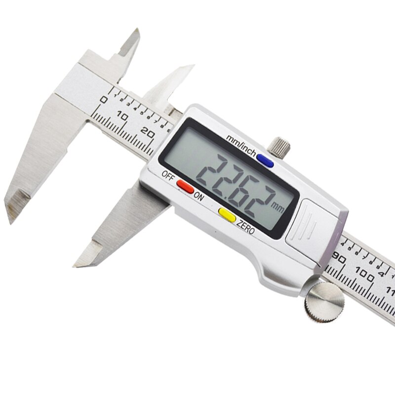 High Precision Stainless Steel Digital Caliper 6 inch 150mm Metal Measuring Instrument LCD Vernier Calipers Measuring Tool