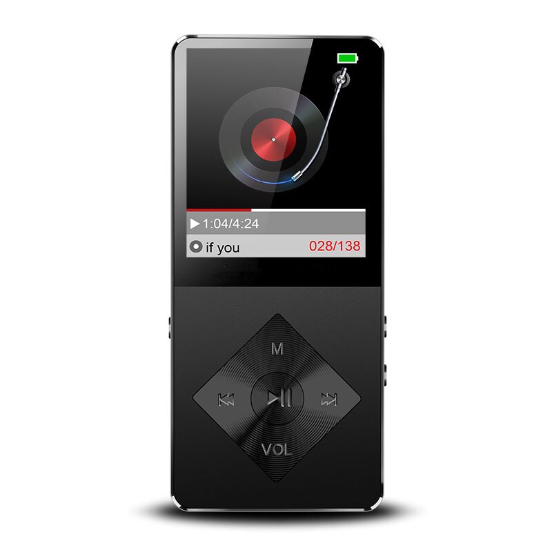 SMILYOU Speaker metal mp4 Player 4GB 8GB 16GB HIFI Lossless Sound music alloy mp4 Music Player FM Radio Voice Recorder E-Book