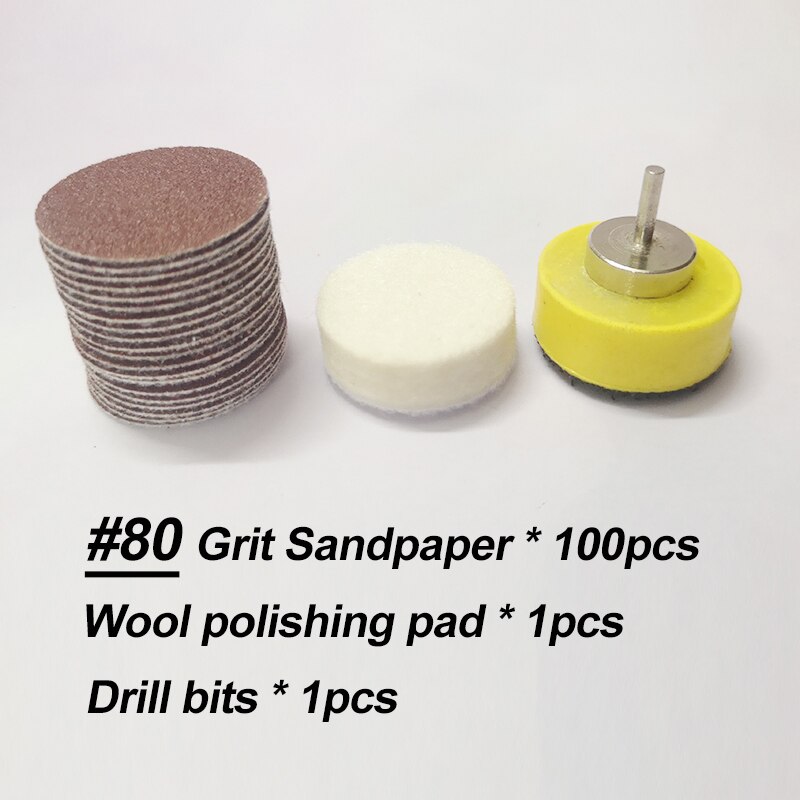 Limas para pie de lija con mango de disco, removedor de callos y cutículas para pies eléctricos, amoladora de pulido, herramientas de manicura: 80 grit  One Set