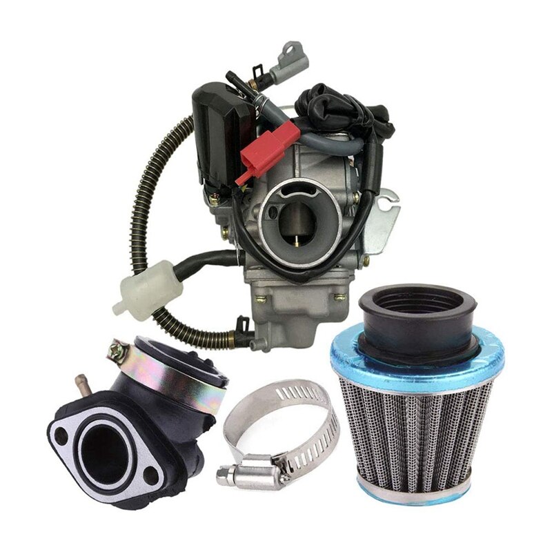 Carburateur Novel-150Cc pour GY6 26mm 4 temps moteurs moto Scooter 152QMJ 157QMI: Default Title