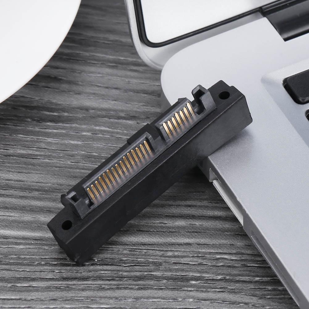 90 Degree Angle 22Pin SATA Male to 22Pin SAS Female Port Extension Converter Adapter SAS Hard Disk Drive SATA HDD to SAS port