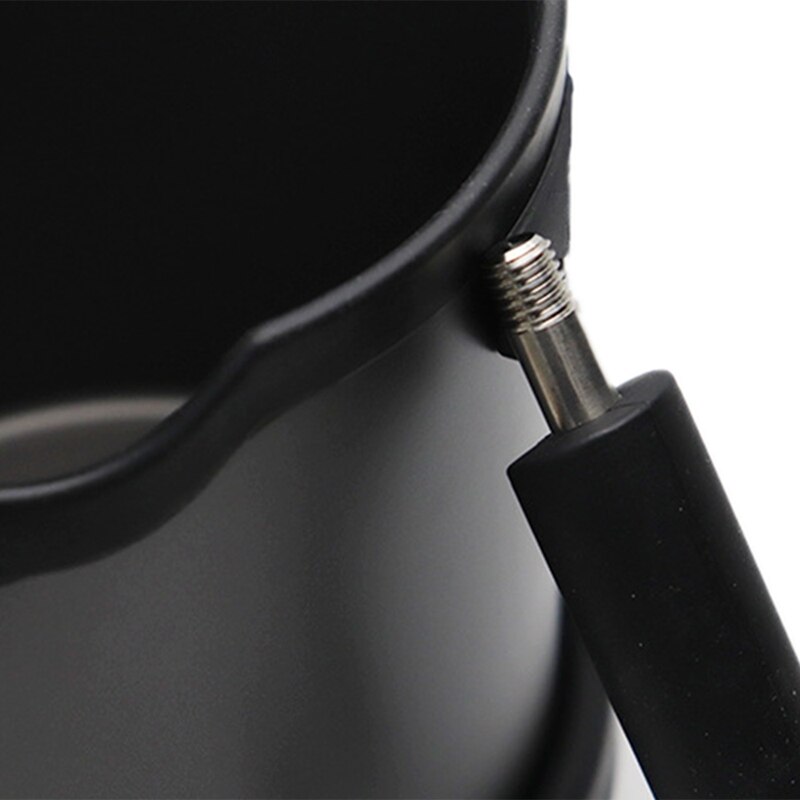 Coffee Grind 20L Stainless Steel Coffee Knock Box Espresso Grind Container Anti Slip Dump Bin Waste Bin with Detachable