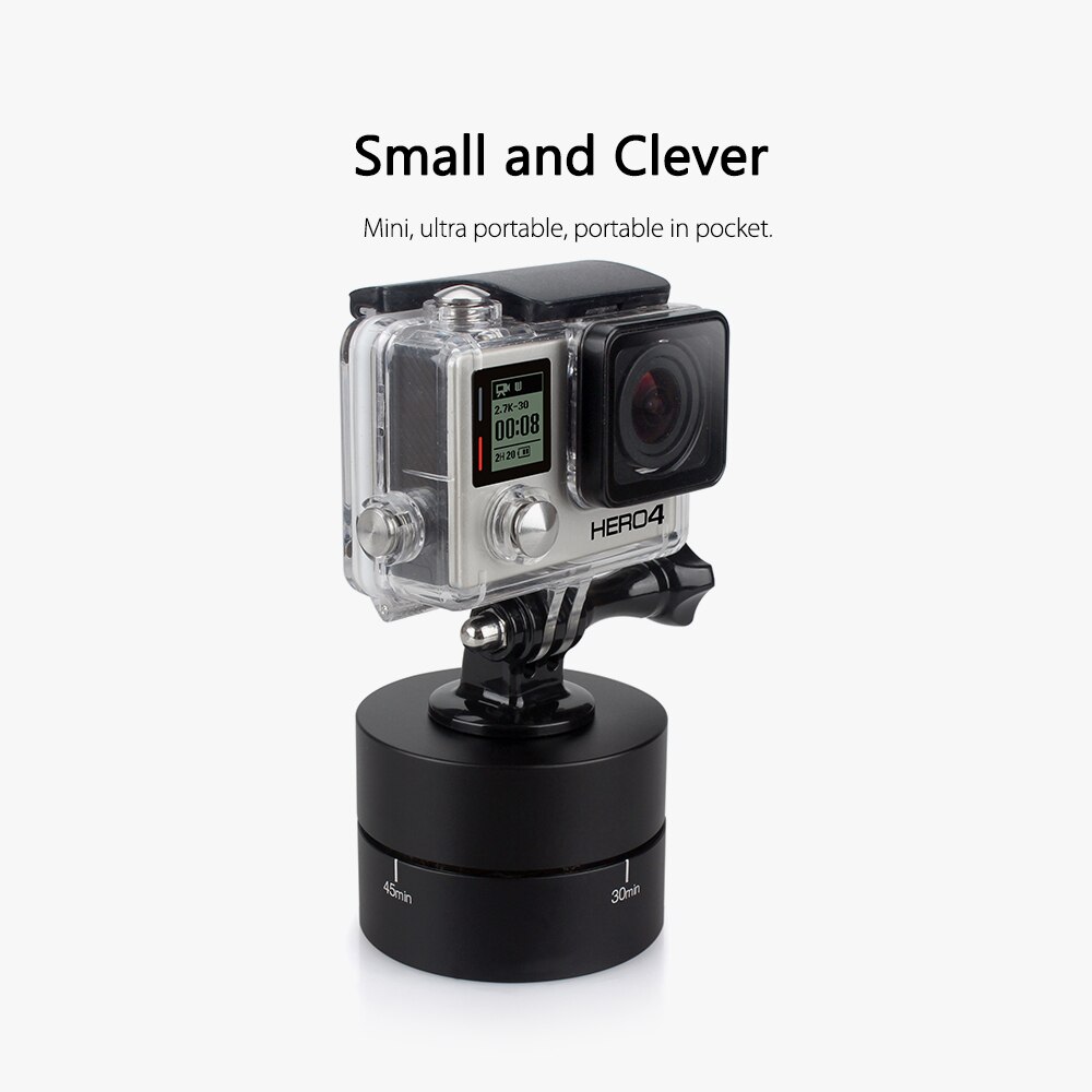 Lanbeika Voor Mobiele Telefoon Time Lapse 360 Graden Auto Rotate Camera Statief Hoofd Base 360 Tl Timelapse Voor Gopro 10 9 Camera Slr