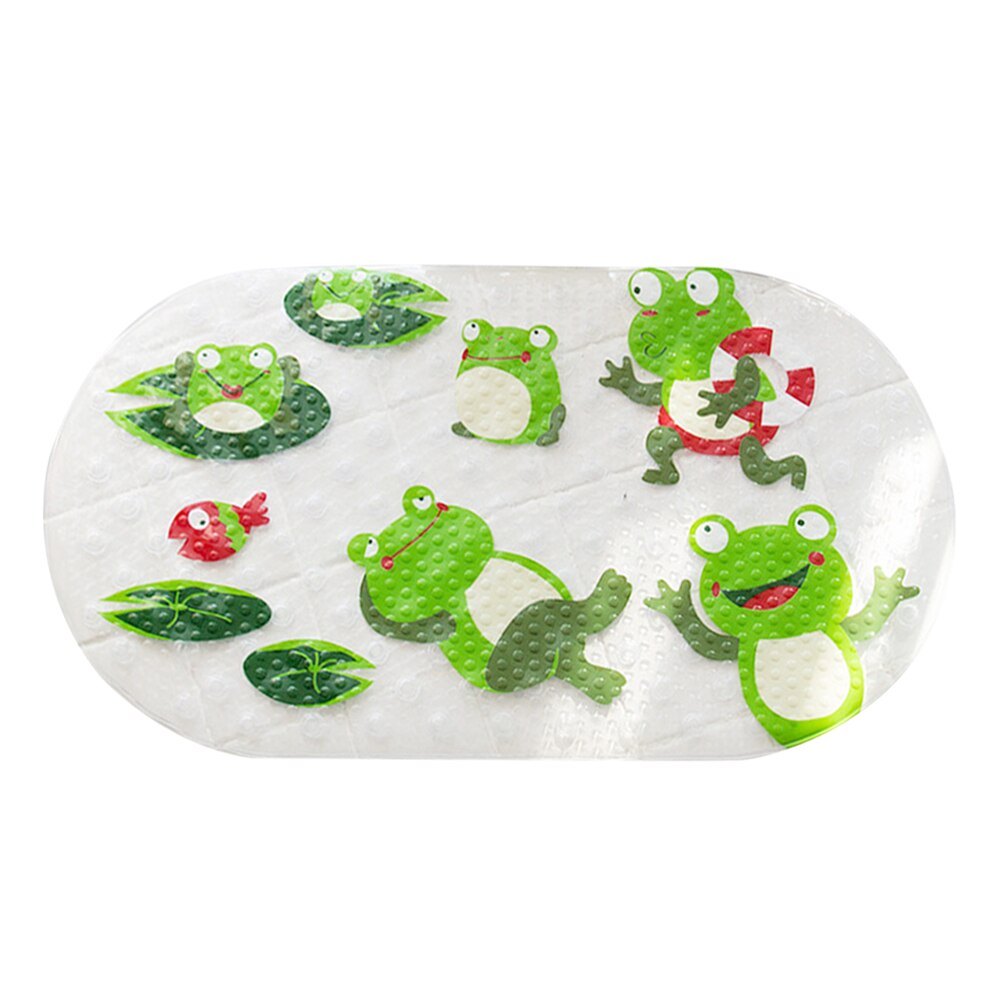 Cartoon Toilet Anti-Slip Bath Mat Foot Mat Bathtub Children Shower Mats With Sucke Pvc Bathroom Mat