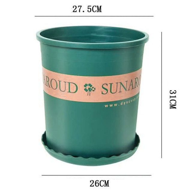 1PC Plastic Gallon Flower POT Tray Genuine Flowerpot Dwarf Pot Root Control Pot Resin Plastic Pot For Home Gardening Balcony