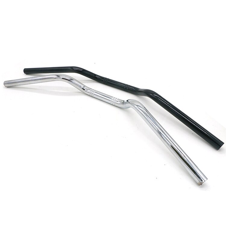 Chrome 1" 25mm Handlebars Drag Bar For Harley Sportster 1200 883 Fatboy FLHR FLTR Kawasaki Vulcan Suzuki Boulevard C50