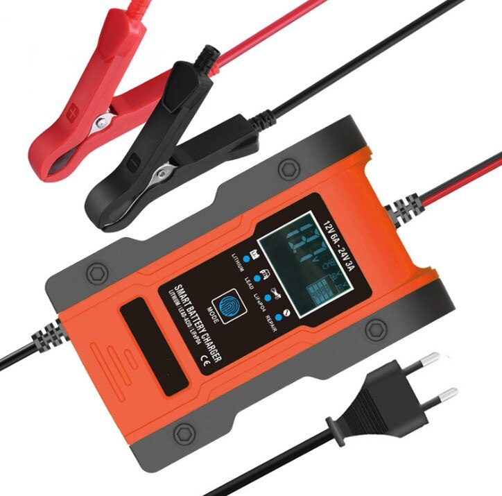 Lithium battery Lead-acid battery Lithium iron battery 12V 24V Motorcycle Car battery charger