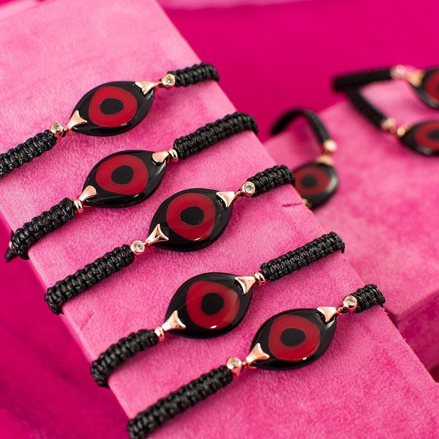 Go2 boho ins turkse boze oog armband voor vrouwen sieraden gevlochten vriendschapsarmbanden geweven pulseras sieraden