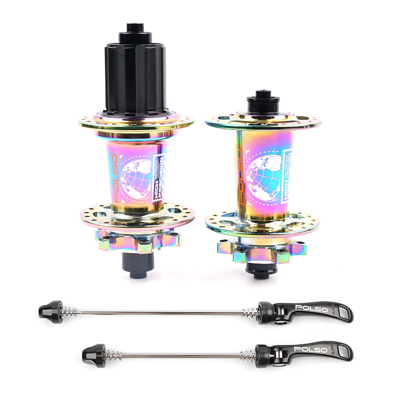 POLSO MTB Hub QR 32H 36H 7 Bearings 120 Clicks 100x15mm 142x12mm Boost 8 9 10 11 12 Speeds Disc Brake Bicycle Hubs: Clear