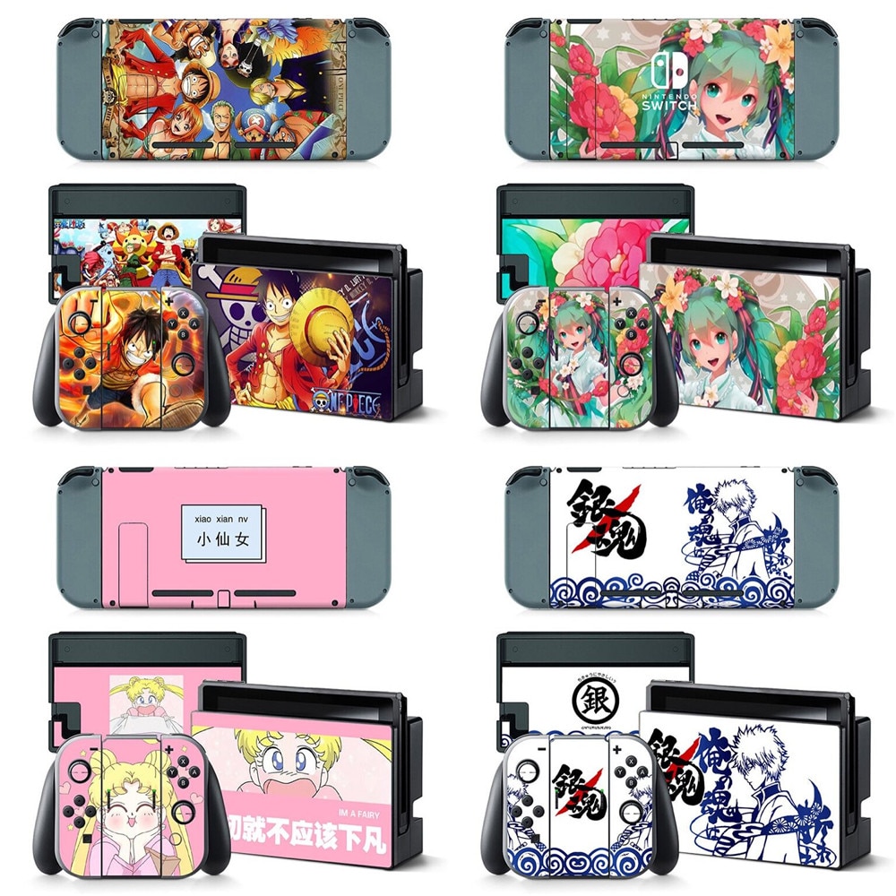 Video Game Vinyl Decal Skin Sticker Cover for Nintendo Switch Console System