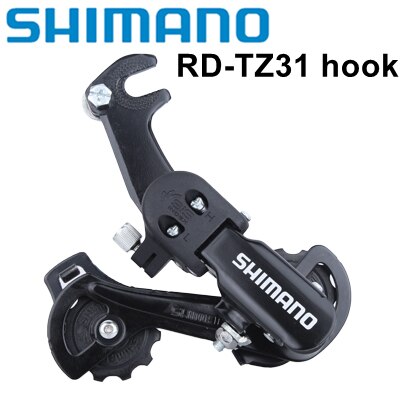 Shimano-ojo de desviador trasero para bicicleta de montaña, piezas de montaje directo RD TZ31, 6S, 7S, 18S, 21 velocidades, RD-TZ31: RD-TZ31 hook