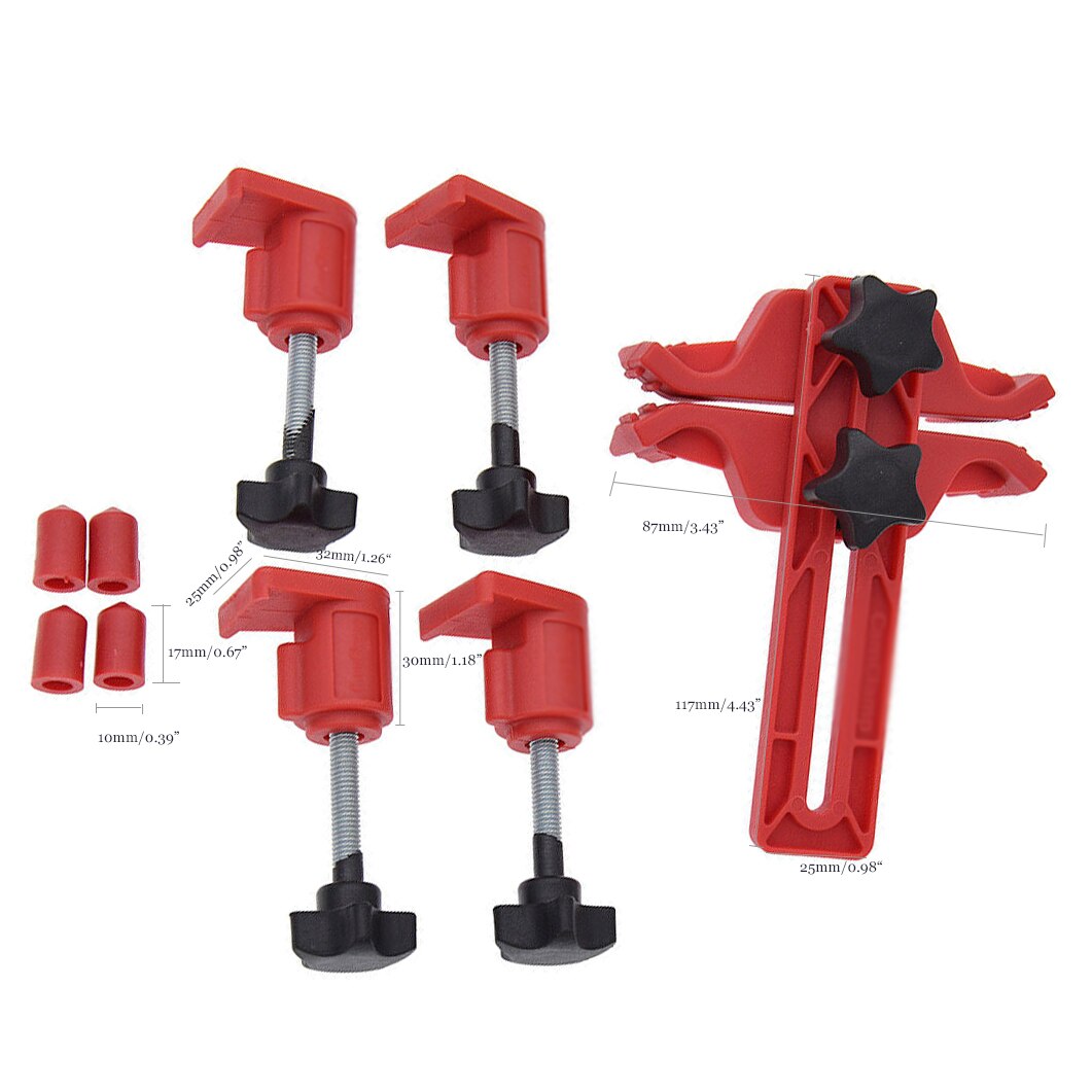 Oversea 9pcs Car Auto Dual Cam Clamp Camshaft Engine Timing Sprocket Gear Locking Tool Kit Engine Timing Tool Camshaft Timing