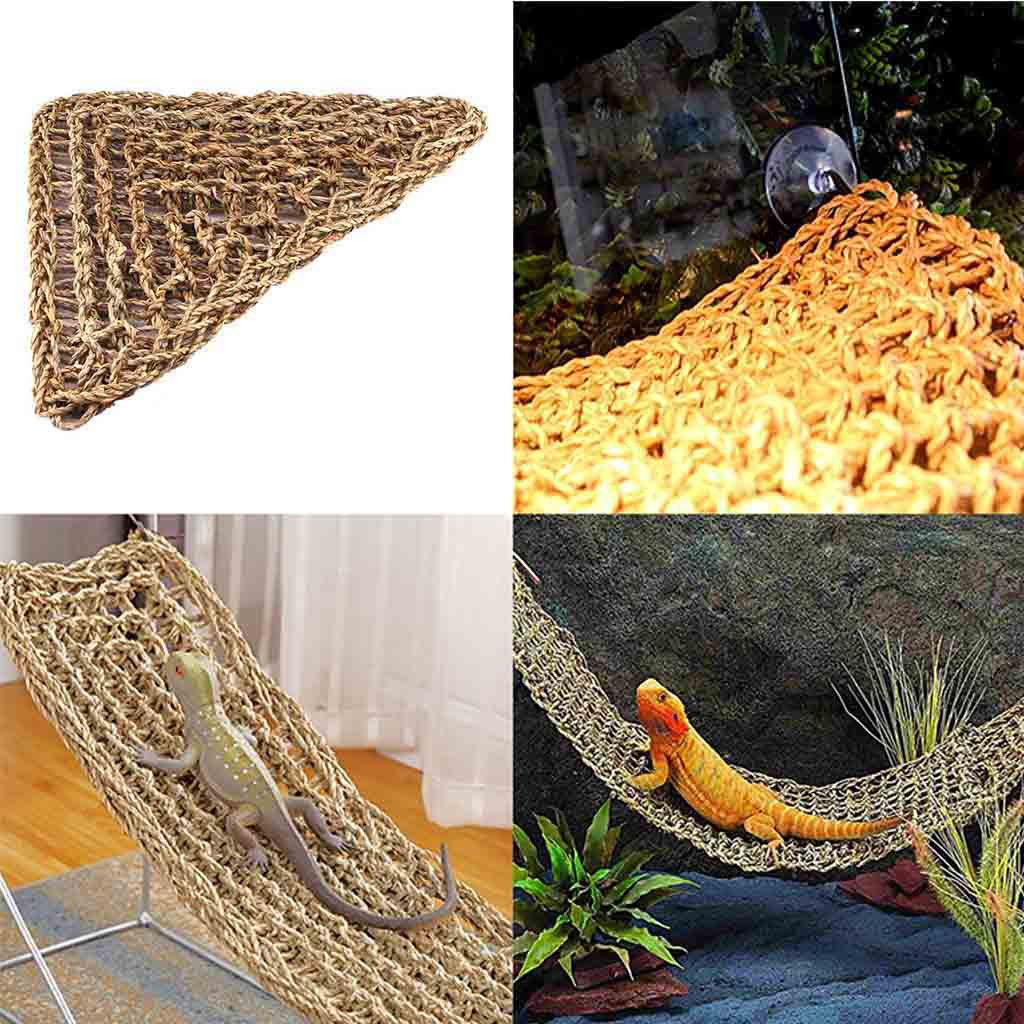 Lizard Hammock Bask Platform Bearded Dragon Iguana Rat Reptile Toy