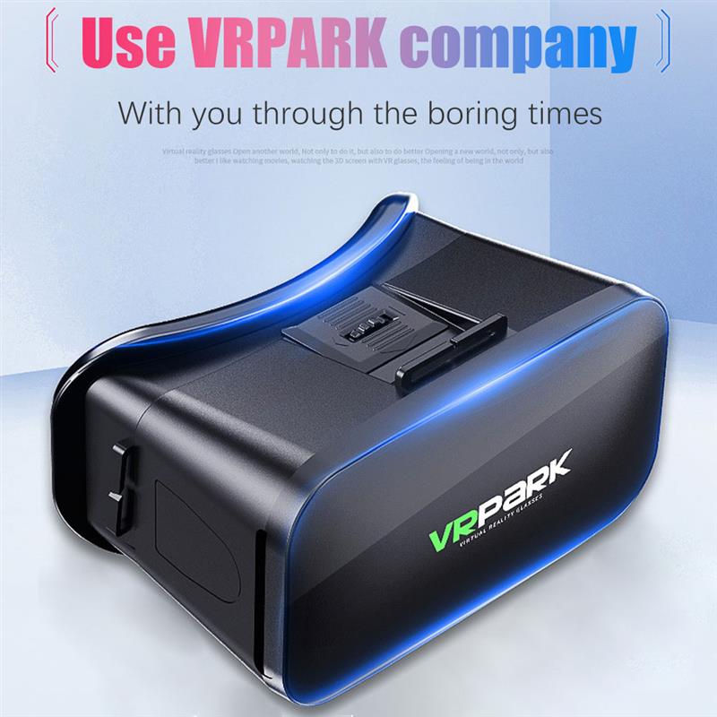 VR Virtual Reality 3D Glasses Box Stereo VR goggles Cardboard Headset Remote Control for IOS Android Smartphone,Wireless Rocker