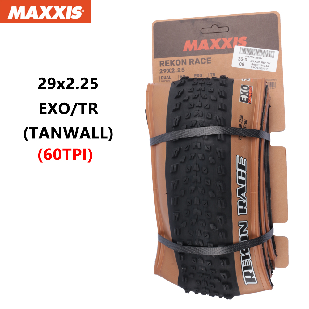 MAXXIS REKON RACE(M355RU)27.5x2.0/2.25/2.35 29x2.25/2.35/2.4WT/2.4 pneu pliant de vélo Anti-crevaison Fetus XC pour vtt: BLEU CIEL