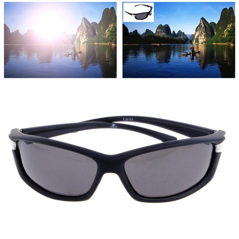 Mens Gepolariseerde Zonnebril Rijden Fietsen Bril Sport Outdoor Vissen Eyewear T8NC