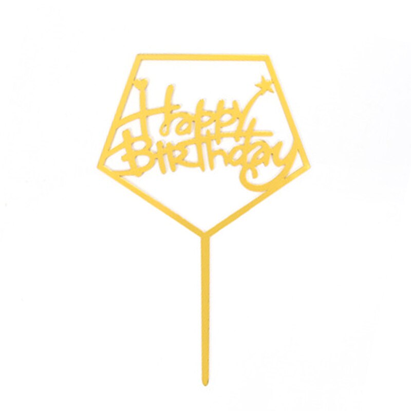 Gittler Glücklich Geburtstag Kuchen Deckel Bling Dekoration Glücklich Geburtstag Kuchen Deckel Mädchen Geburtstag Dekor Multi-bilden: G339559A