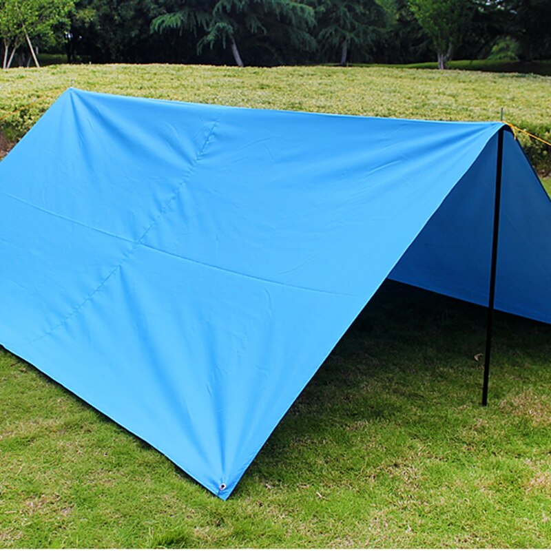 1 Set Sun Shade Sail Shade Tents Outdoor Camping UV Waterproof Picnic Mat Canopy Awning Sun Shelter Outdoor Travel Tent