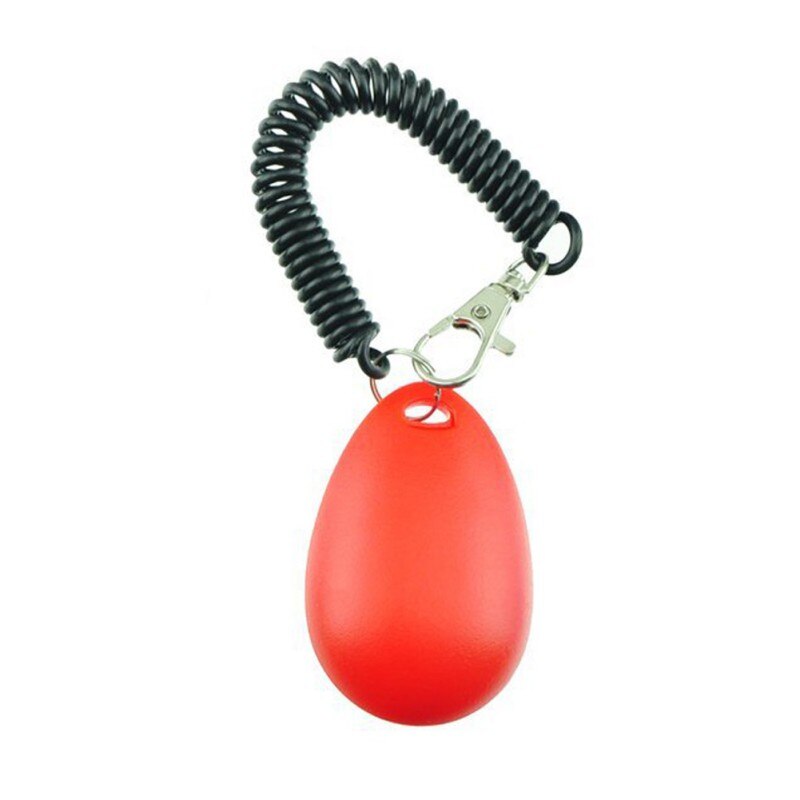 4PCS Pet Puppy Bird Cat Dog Button Click Clicker Training Obedience Aid + Wrist Strap Light Weight