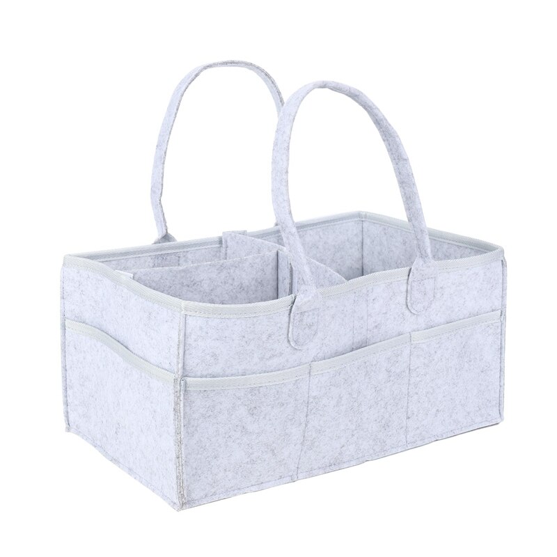 baby bleie caddie arrangør bærbar holder bag til stellebord og bil, barnehage nødvendigheter oppbevaringskasser