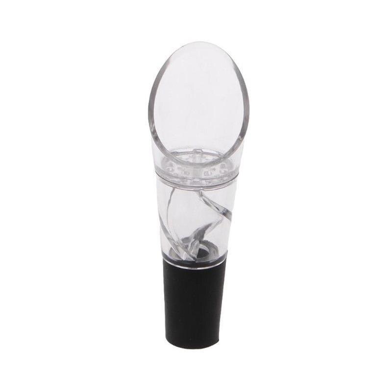 1pc White Red Wine Aerator Pour Spout Bottle Stopper Decanter Pourer Aerating Brand: Default Title