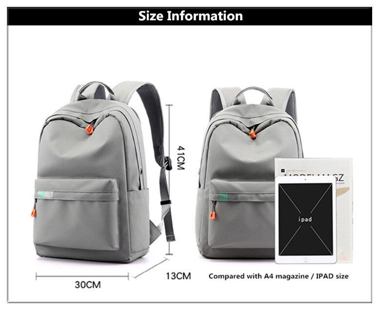 FengDong minimalistischen schule Rucksack wasserdichte Sport Rucksack für junge leichte schule taschen für Teenager jungen