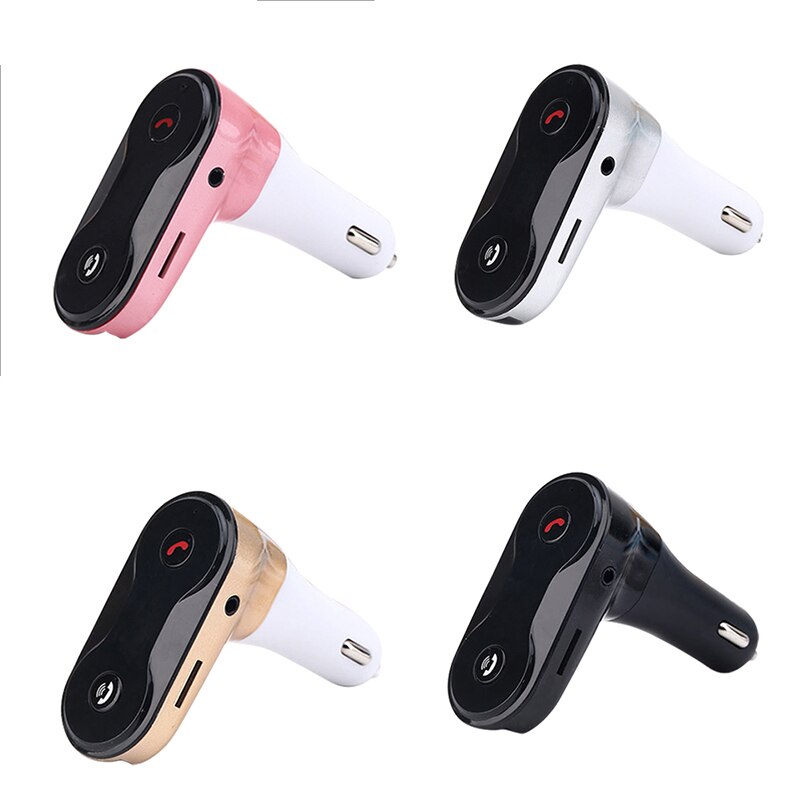 Rovtop Wireless FM Transmitter Modulator Car Bluetooth Kit G7 Charger Upgrade to C8 AUX Wireless Handsfree Car Music Player Z2