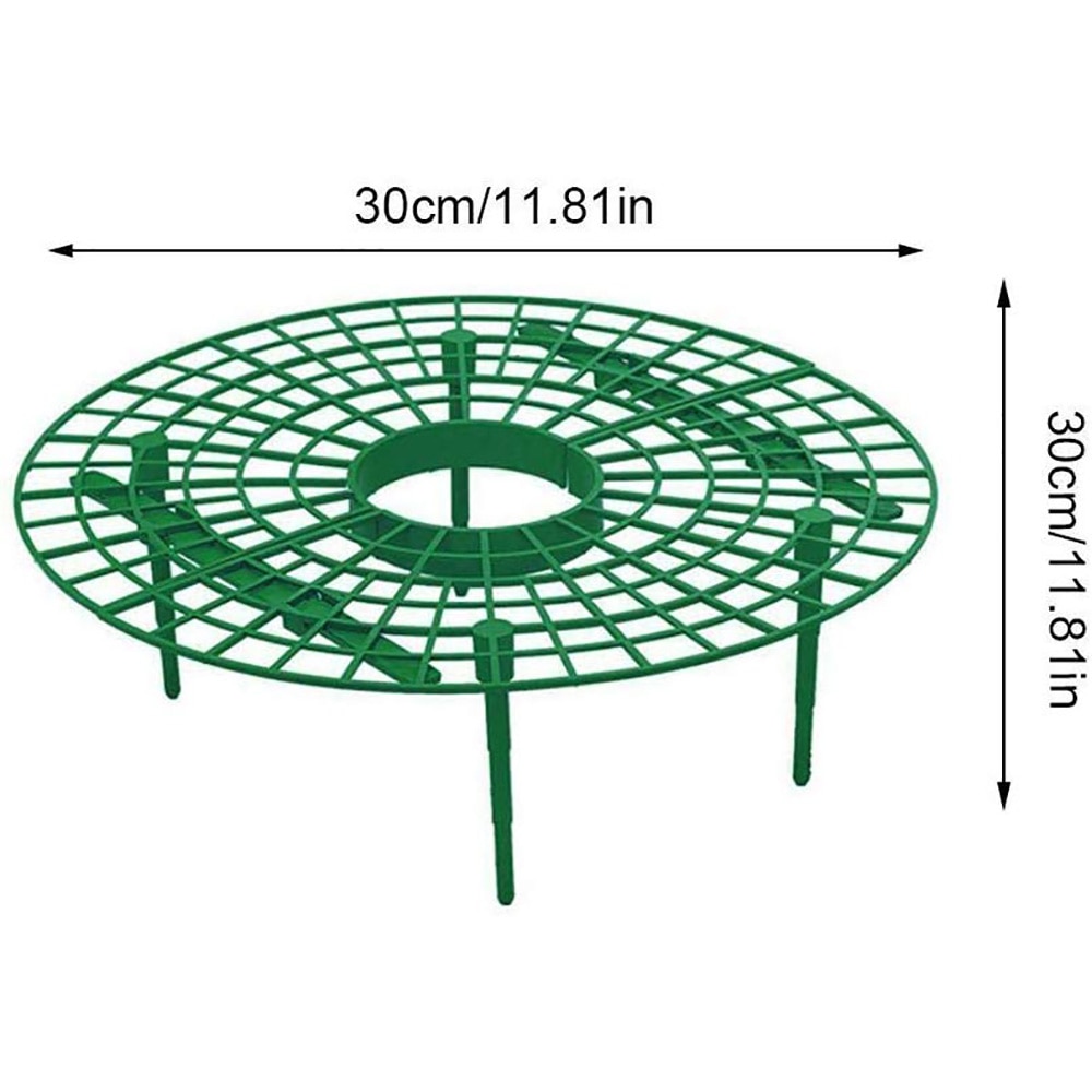 Drtools 5/10/20 st jordgubbsställ ramhållare trädgårdsskötsel stativ växtbricka ställ fruktstöd planta blomma klättring vinpelare