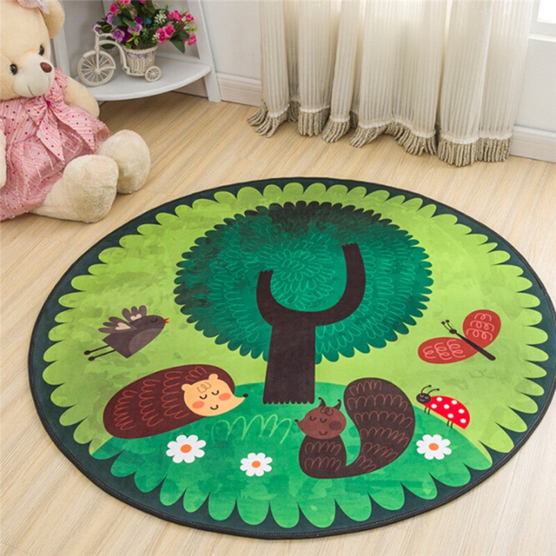 1pcs Multicolor Baby Soft Pad Game Blanket Children&#39;s Toy Carpets Climbing Cushions Crawling Mats Children&#39;s Toy Mats: forest
