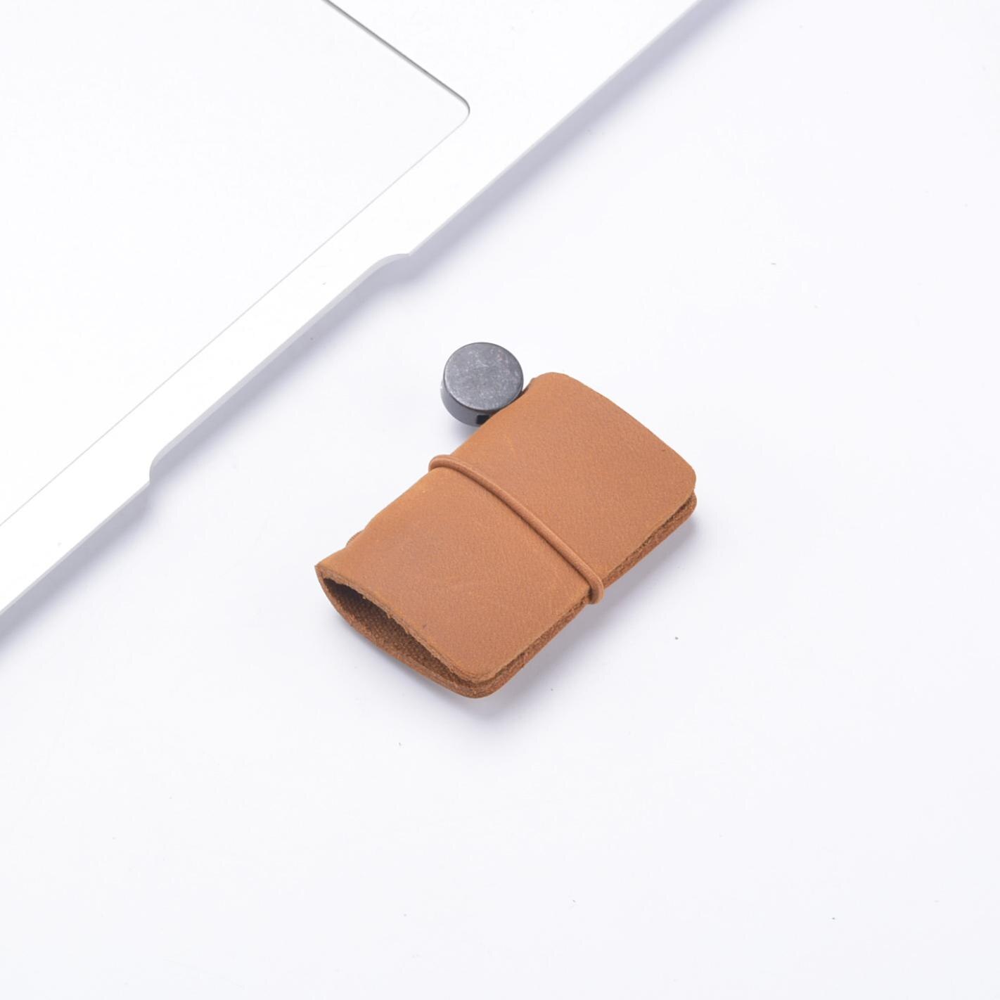 Fromthenon Vintage Retro Pendant For Midori Diary Leather Very Mini Travellers Notebook Decorative Tool Cute Kawaii Stationery: Camel