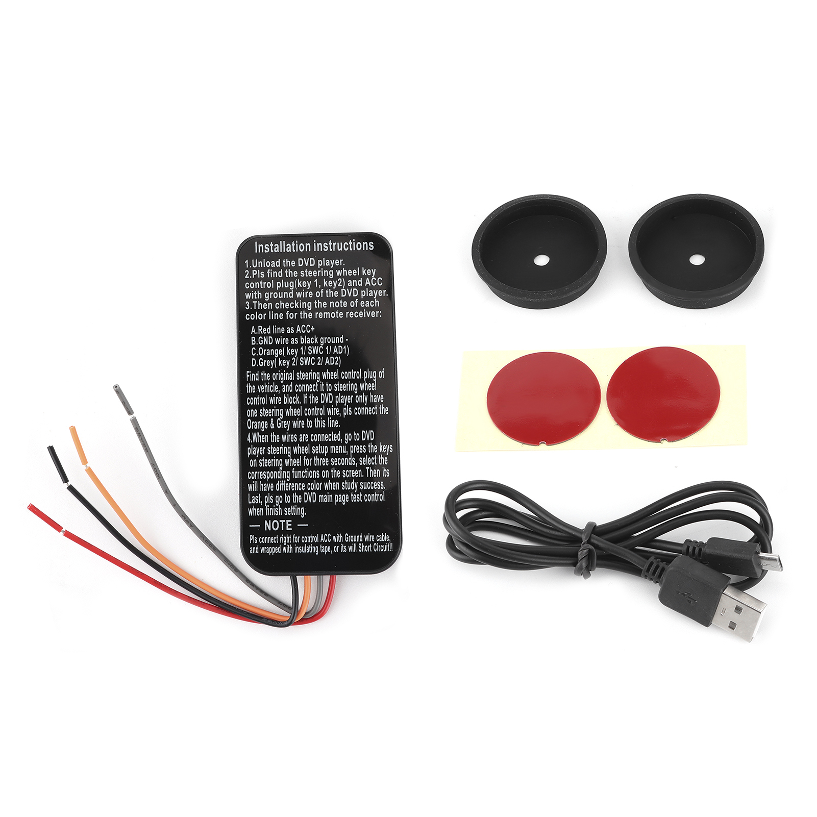 Controller del pulsante del volante volante dell'auto pulsante di controllo del volante senza fili interruttore del Controller Wireless GPS del Volume