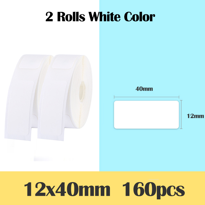 Niimbot D11 Afdrukken Label Artikelen Waterdicht Anti-Olie Scheurbestendig Prijs Label Pure Kleur Krasbestendig Label papier: C6