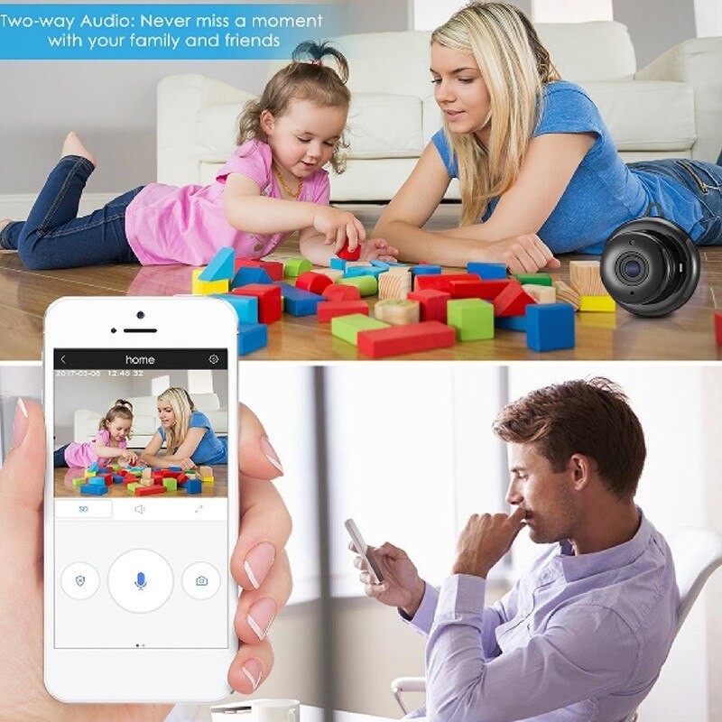 Babyfoon 1080P Hoge Resolutie Baby Nanny Bewakingscamera Nachtzicht Monitoring Baby Afstandsbediening Video Nanny Cry Baby