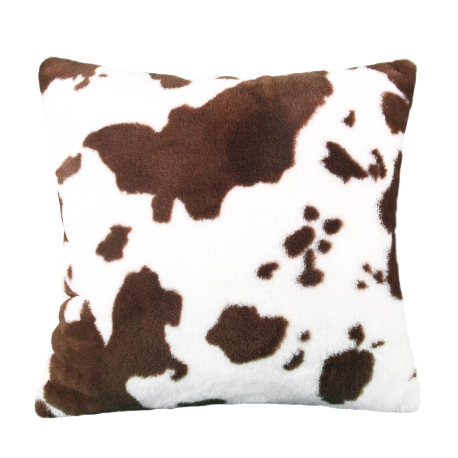 Vache Motif Taie D'oreiller En Peluche Motif Animal En Peluche Courte Canapé Famille Coussin Home Déco Coussin Canapé Наволочки Декоративные: B