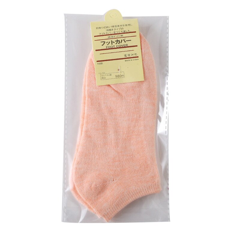 Chaussettes en coton couleur bonbon | Chaussettes courtes, couleur unie, bouche peu profonde, pour femmes et filles, directe: 2