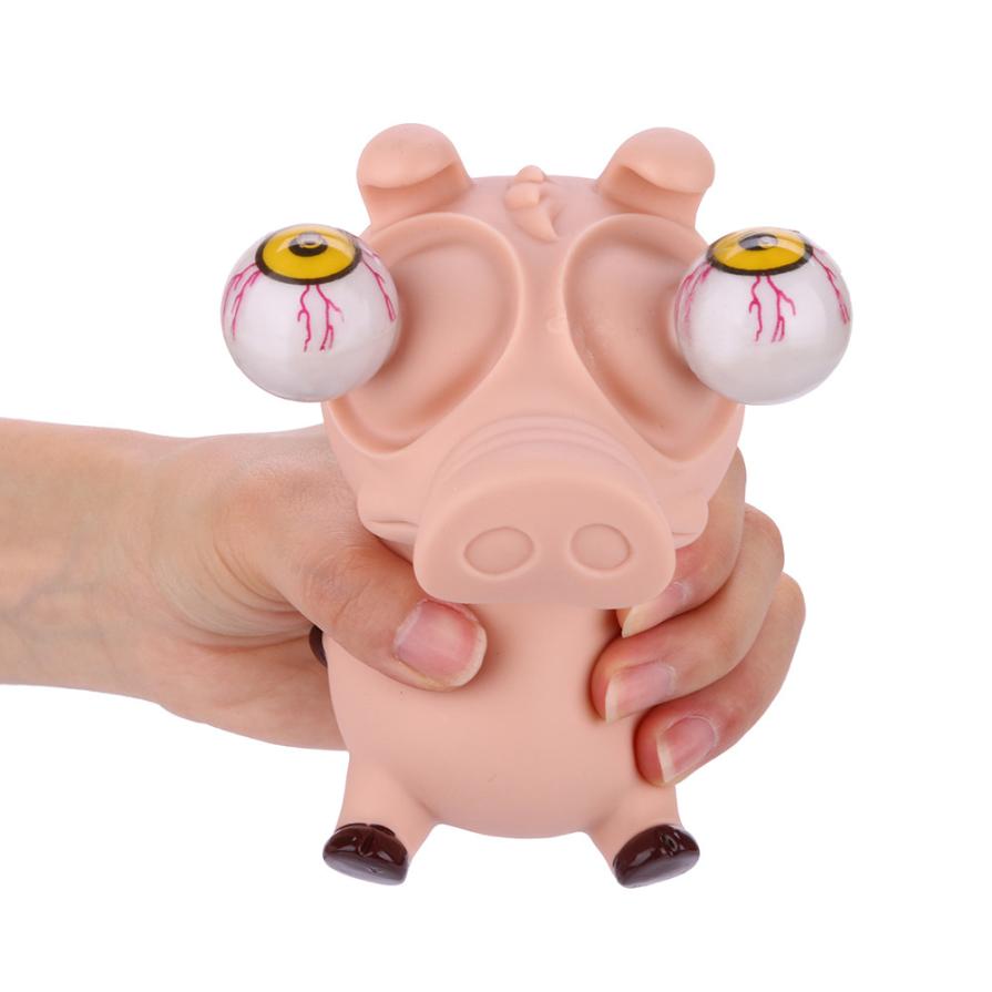 Jumbo Squishy Pop Out Stress Reliever Mooie Varken Squish Vent Langzaam Stijgende Squishy Stress Antistress Speelgoed Voor Kids