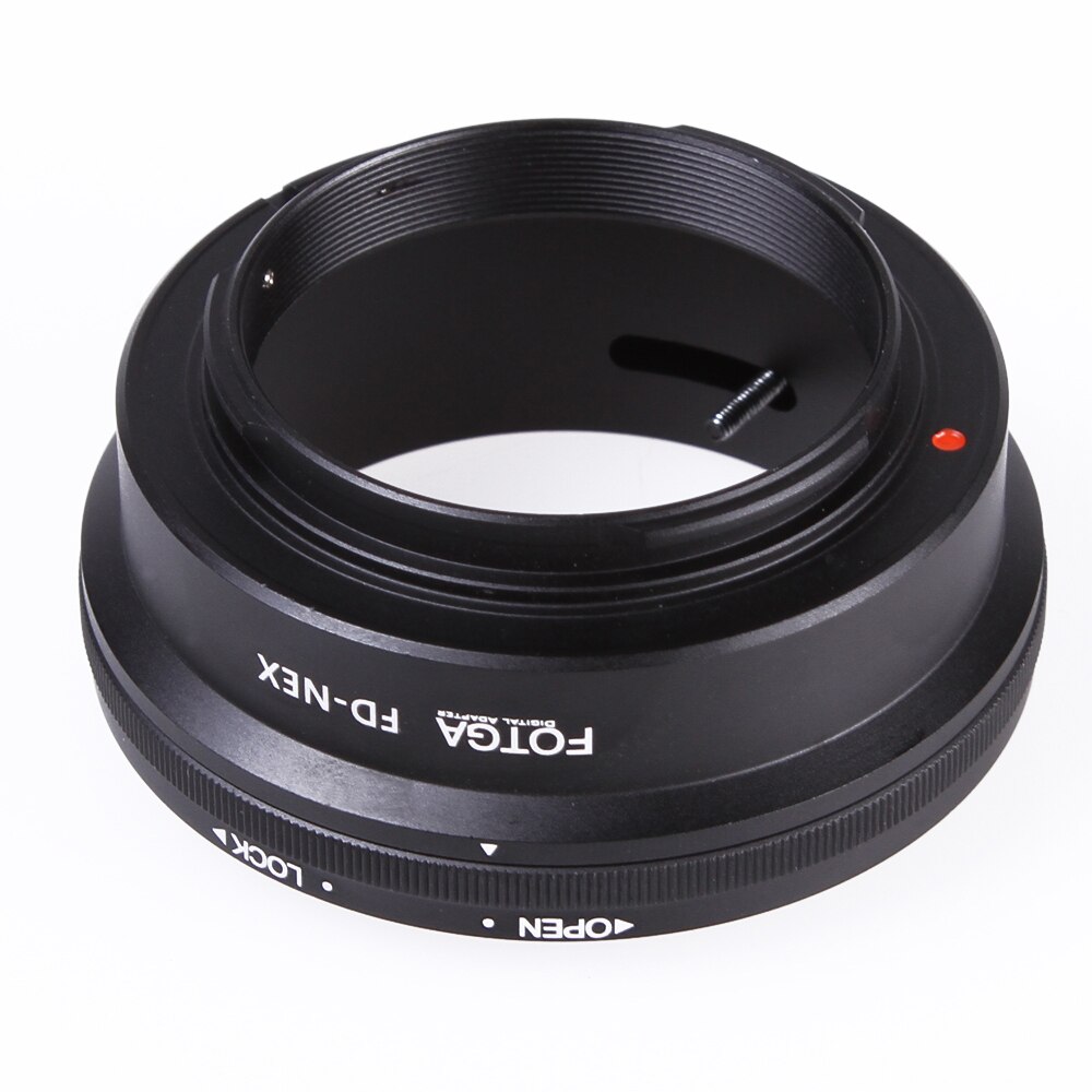 Adaptador de montaje en anillo para lente Canon FD, para cámara Sony NEX E NEX-3, NEX-5, NEX-VG10