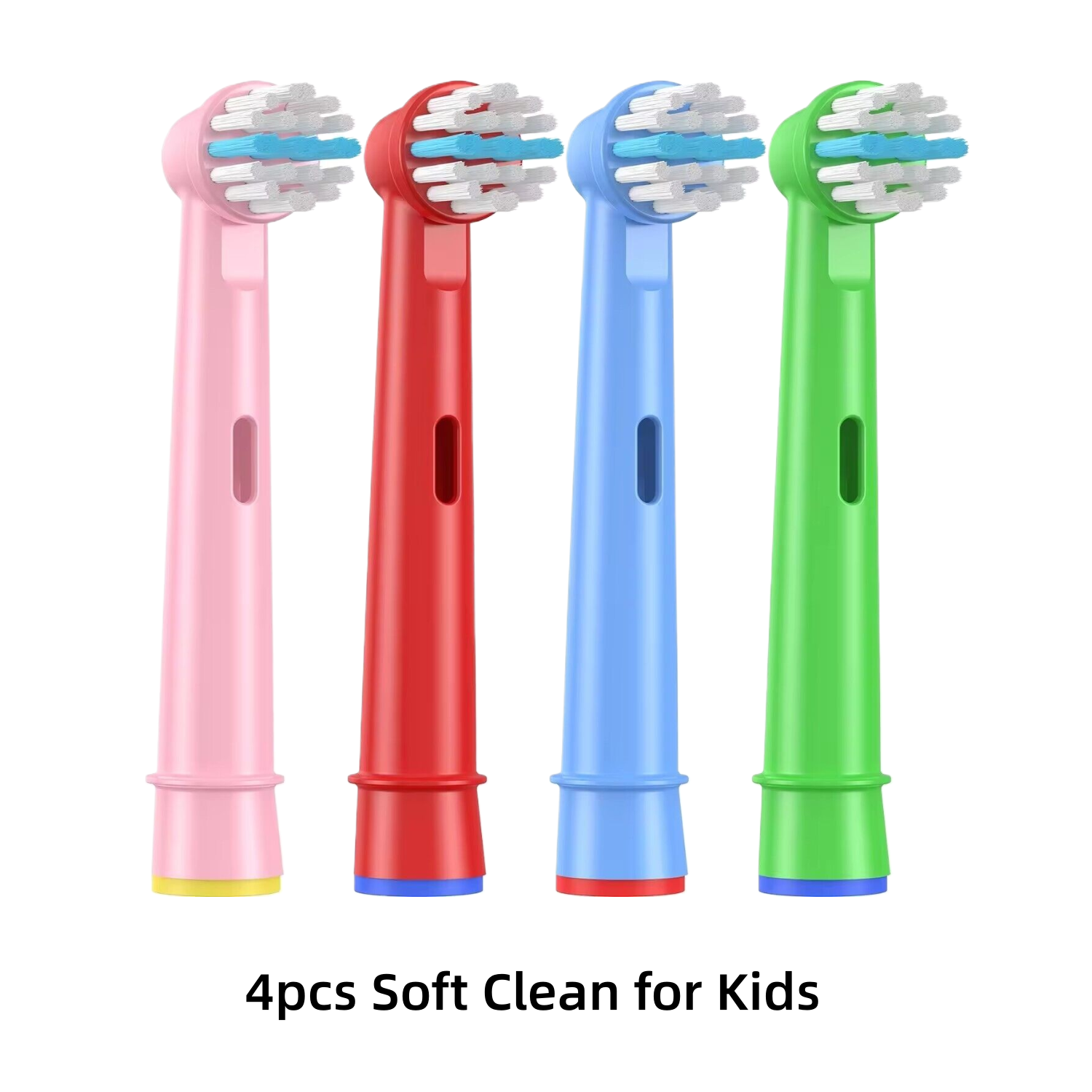 Electric Toothbrush Nozzles For Oral B Braun 3D White Floss Action Precision Clean Gum Care Universal Toothbrush Heads for OralB: Black and White