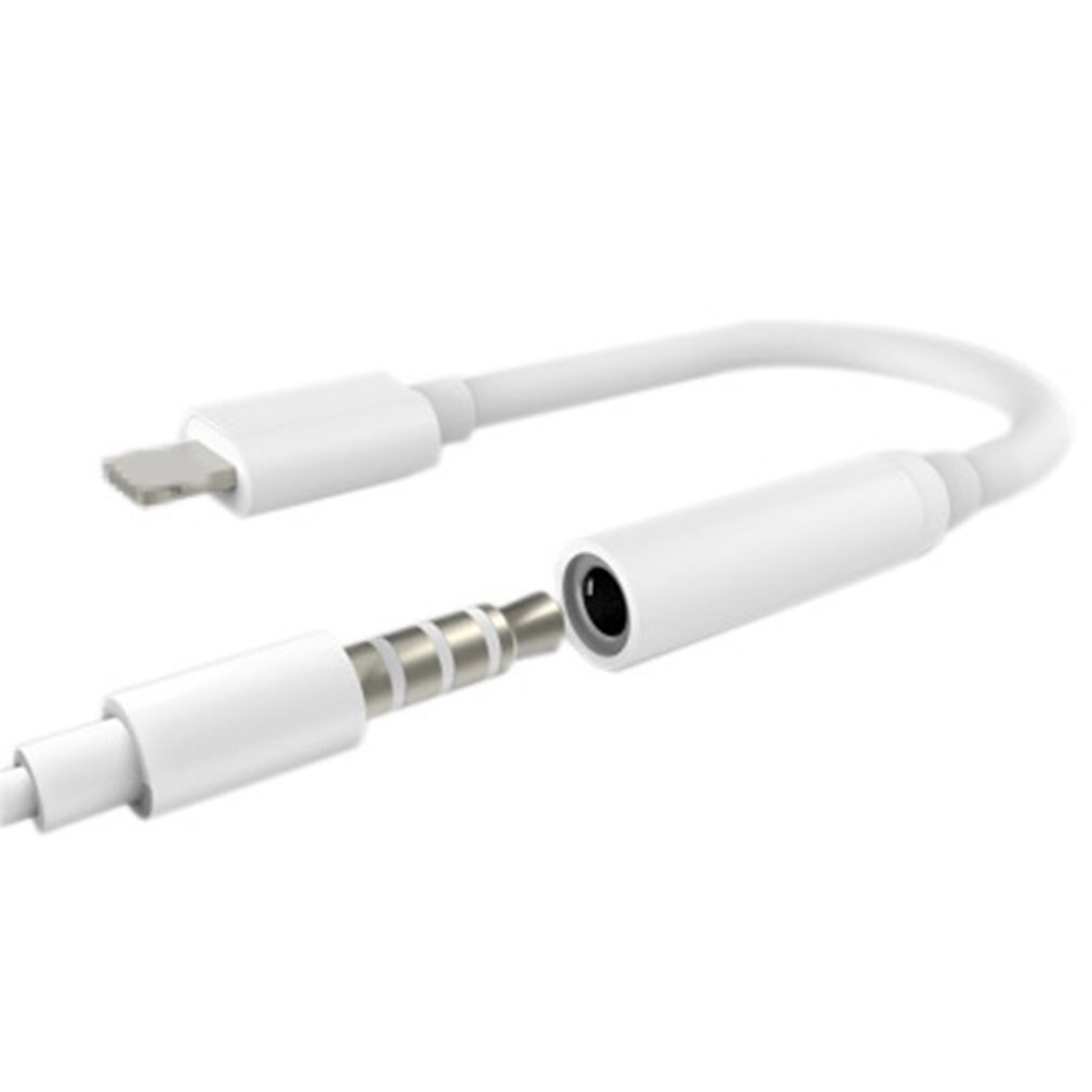 Für Iphone11/7 Kopfhörer Adapter Iphonex Audio Verlängerung Kabel Blitz Zu 3,5mm Lade Zwei In Einem Adapter: general version