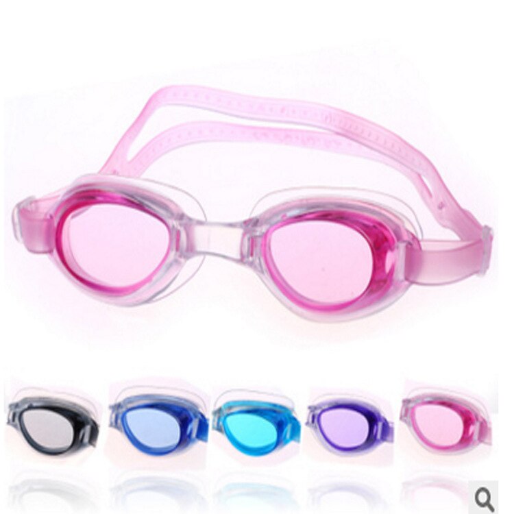 Kids Swim Goggles Crystal Clear Swimming Goggles for Children and Teenagers Anti-Fog Leak Proof Swim Glasses RW