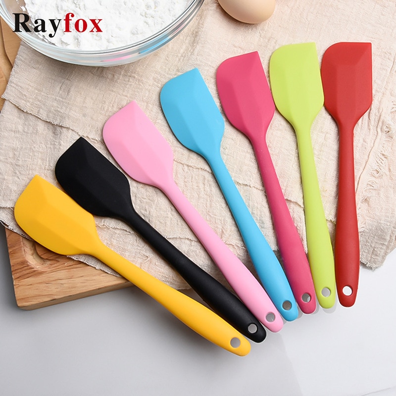 Accesorios de cocina, espátula de silicona antiadherente, espátula para crema, mantequilla y tartas espátula para mezclar masa, utensilios para pasteles