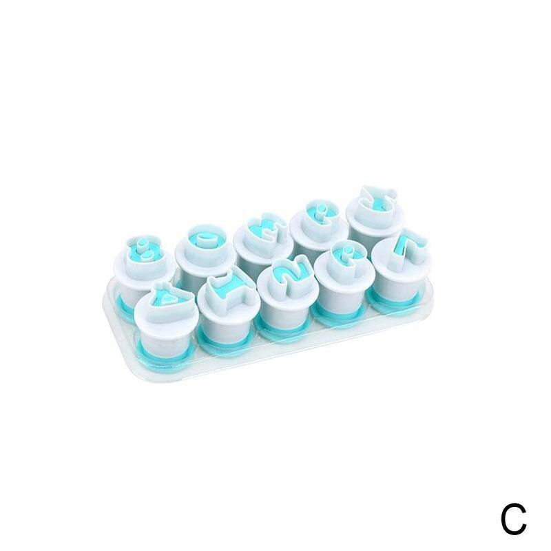 26 kleine en kleine letters spring biscuit mal taart print stans mal decoratieve fondant bakken  h8 a 8: C