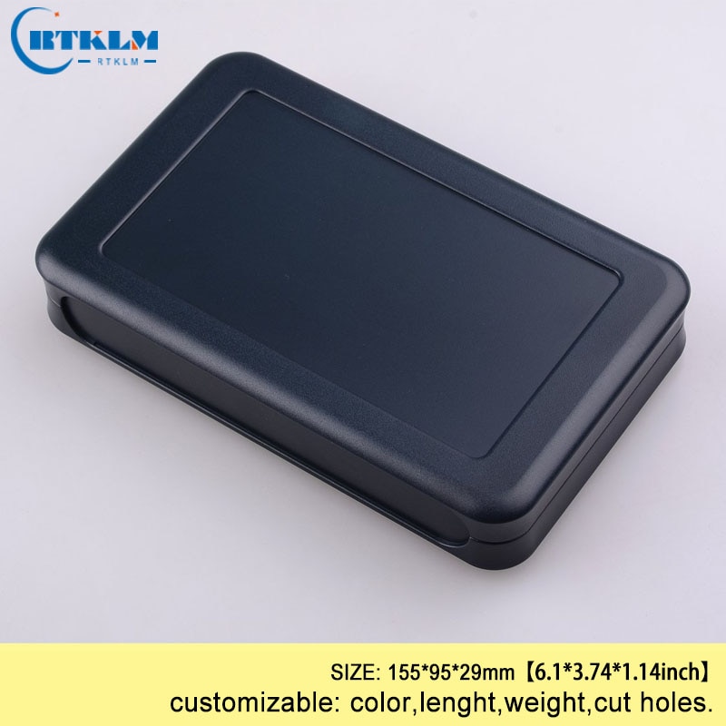 Handheld plastic box diy project box enclosures for electronics abs junction box amplifier enclosure instrument case 155*95*29mm