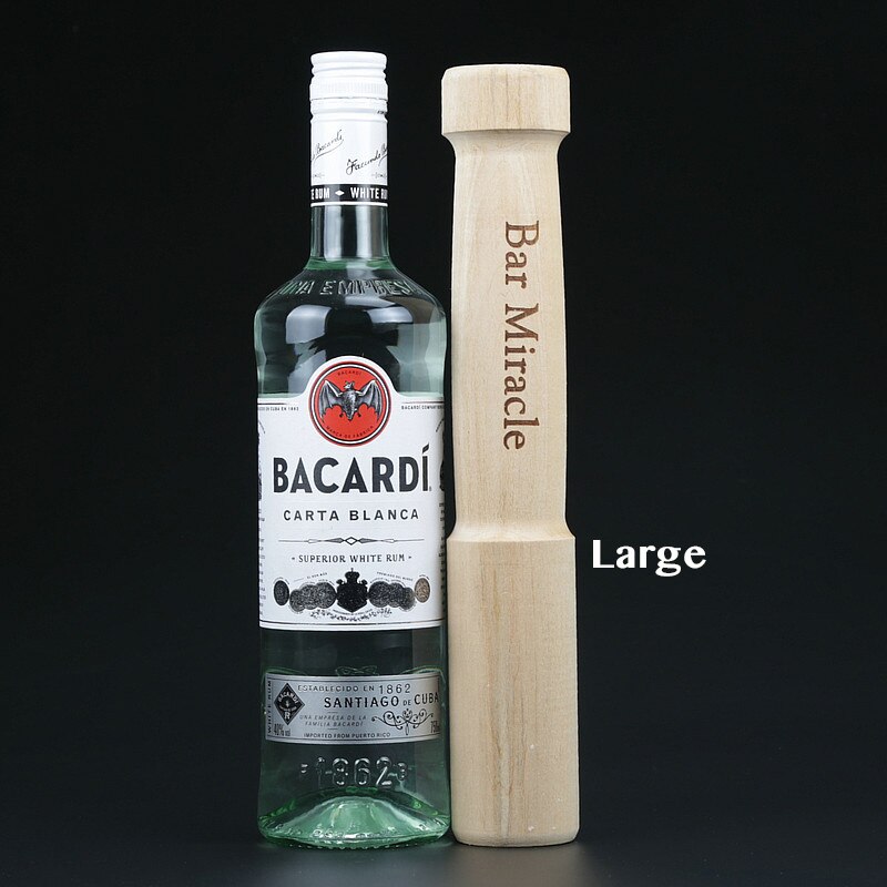 Cocktail muddler træ bar mixer barware cocktail gør det selv drink bar køkken værktøj bar tilbehør