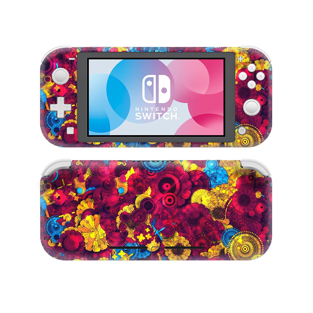 Pegatina de piel de vinilo de estilo grafiti para Nintendo Switch Lite, NSL película protectora, 15 estilos: Style 3