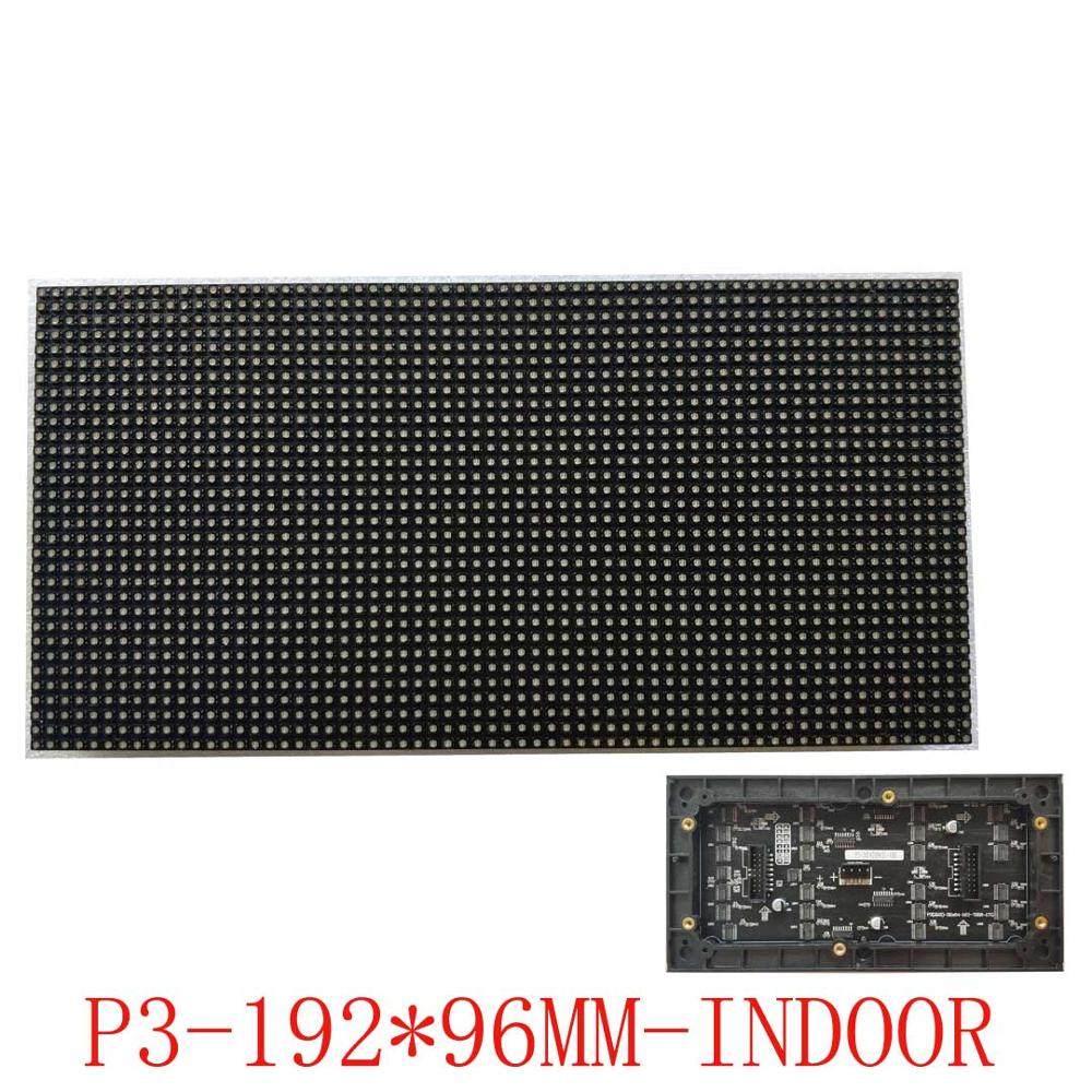 Indoor p3 led display module full color hd advertising screen