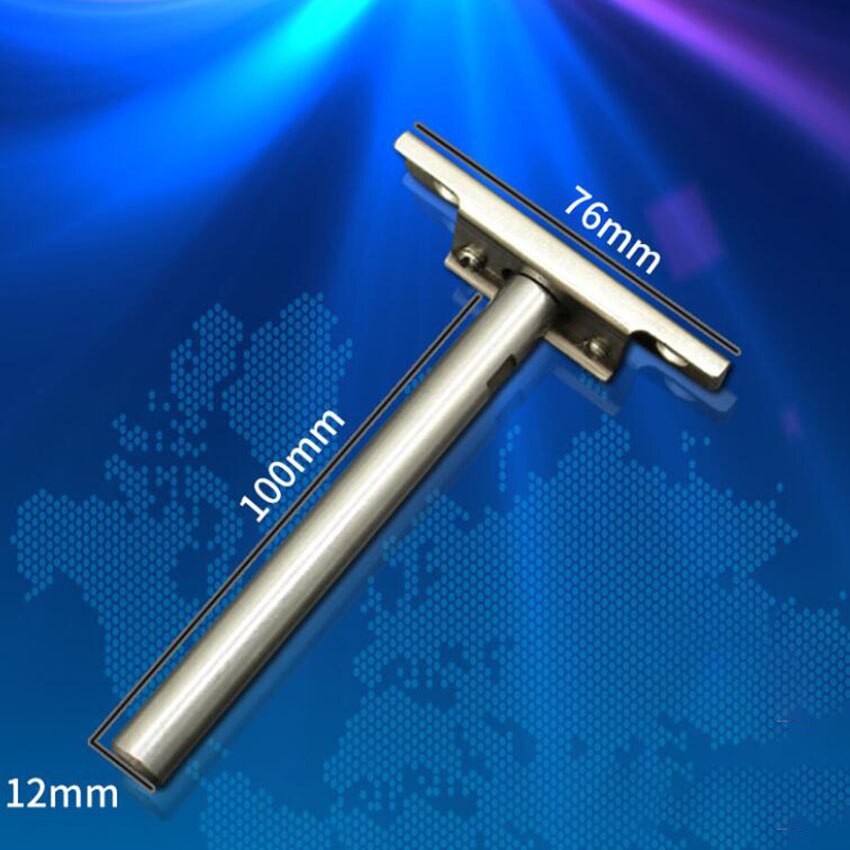 1PC Hidden Floating Shelf Bracket Invisible Wall Bookshelf Support Partition Brackets Wooden Board Fixed Connector Accessories: 4 inches