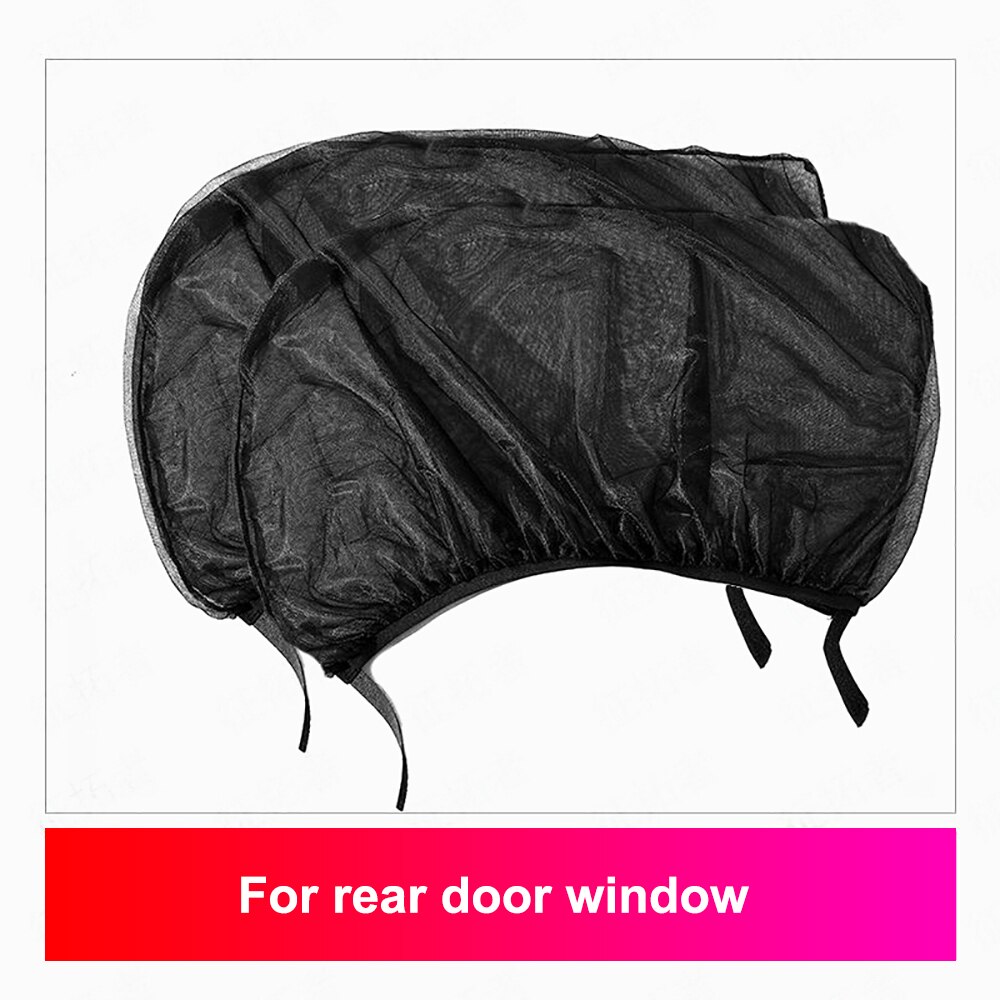 2 kpl auton aurinkosuoja uv-suoja auton verho auton ikkuna aurinkosuoja sivuikkuna verkko aurinkosuoja kesäsuoja ikkunakalvo: Takaosa  l110 w50