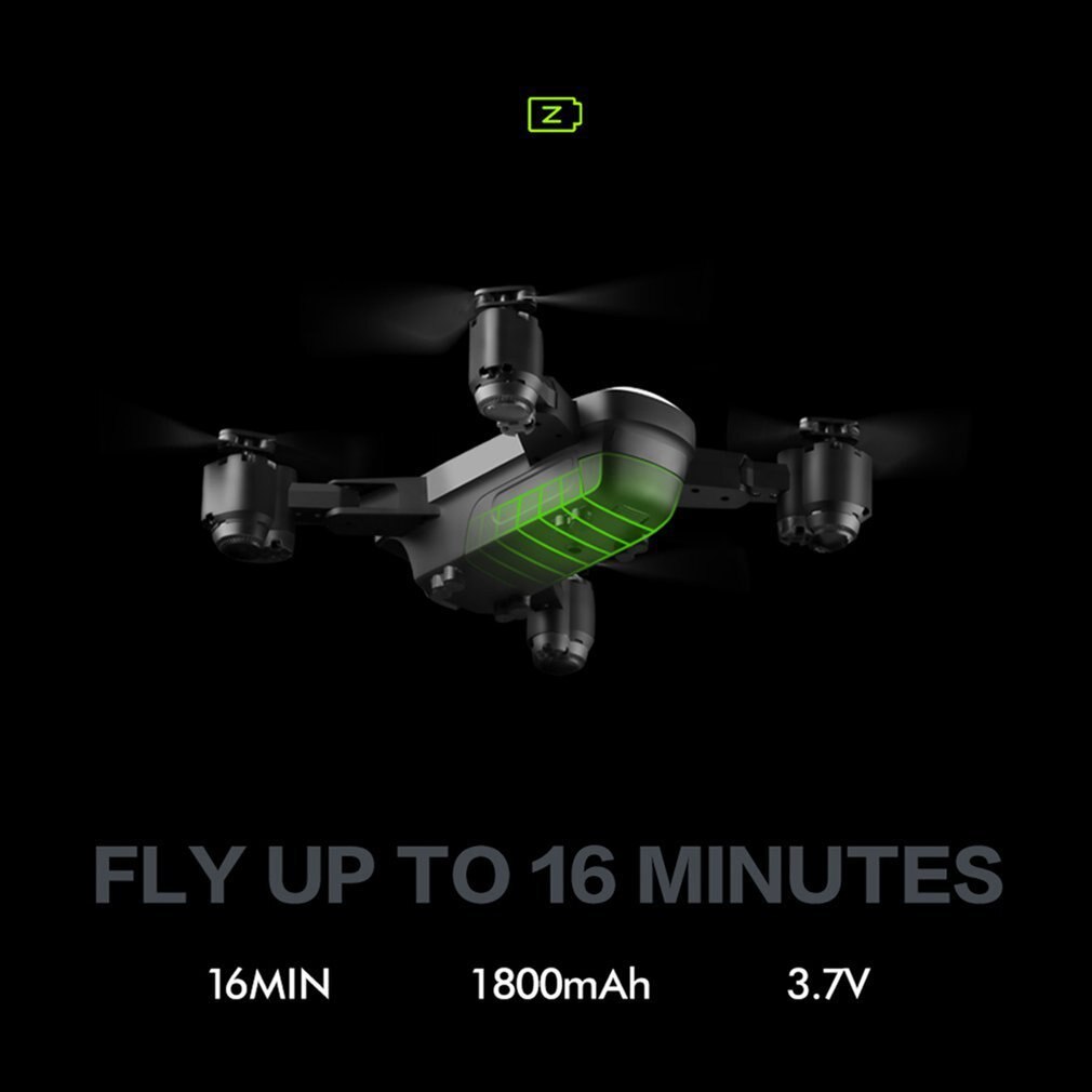 Smrc  s20 6 aksler gyro fpv drone bærbar rc quadrocopter med 720p kamera foldning rc helikopter bærbar rc model
